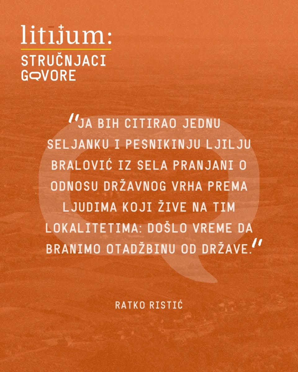 Prof. dr Ratko Ristić: Ne smemo od doline Jadra napraviti još jedan Bor