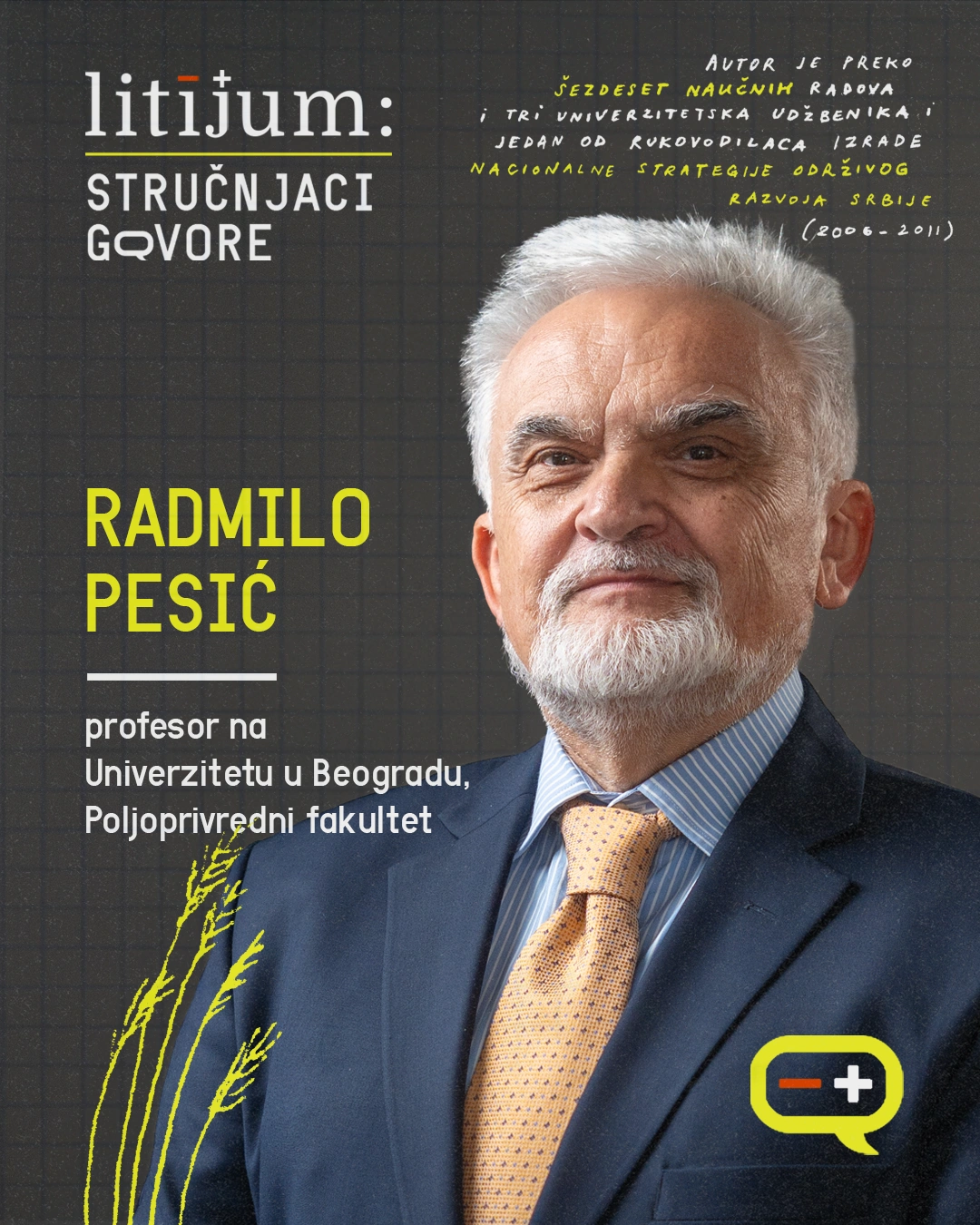 Dr Radmilo Pešić o eksploataciji litijuma u Dolini Jadra: „Ekološki prihvatljivo rudarenje nije moguće“